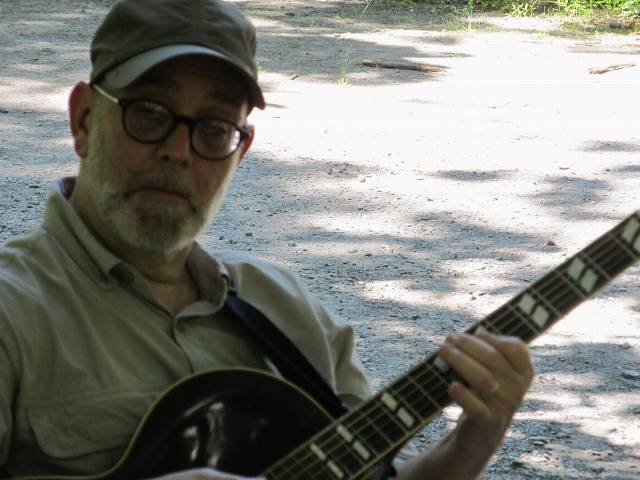 Larry at the woodshed.  Sorry I didn't get many good pictures of you, Larry!