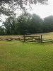 Long view of the new field up behind the inn